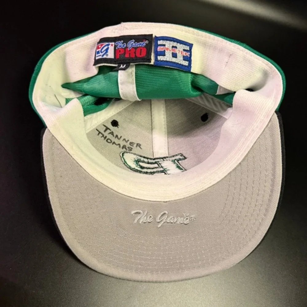 The Game Portland State Vikings 212‎ Green White Black Poly Hat Mens Medium